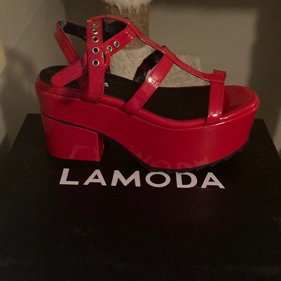 Lamoda platform sandals - Picture 1 of 4